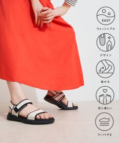 steppi 【洗える/新色登場】スポーツサンダル