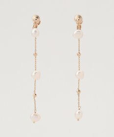 TOCCA PEARL STATION EARRINGS 淡水バロックパール イヤリング