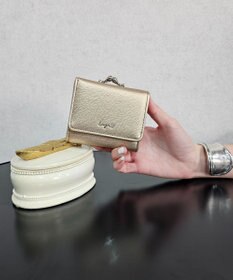 style code 【Ungrid/アングリッド】パイピング ガマ口ミニウォレット