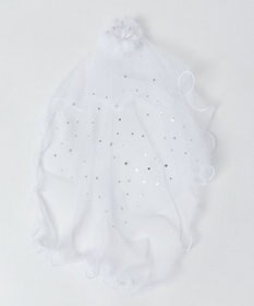 WEGO キラキラホワイトベール