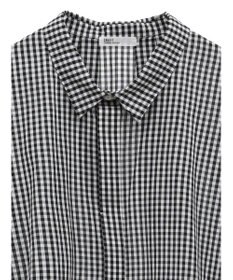 CRAFT STANDARD BOUTIQUE ステンサイドソリッドギンガムチェックブラウス