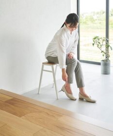 tower スツール タワー H45  ホワイト