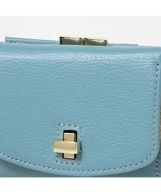 UNBILLION perche カラーコンビ3つ折り外ガマウォレット