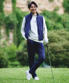 23区GOLF 【MEN】【ストレッチ】ダンボールニットパンツ