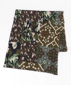 JOSEPH ABBOUD 【イタリア製】クレストカモフラージュ ストール