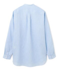 JOSEPH HOMME ノルマンディリネントロピカル　バンドカラーシャツ