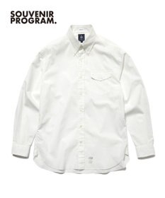 J.PRESS MEN 【J.PRESS ORIGINALS】【UNISEX】Cotton Broad Cloth Shirt / B.D. / Baggy-Fit