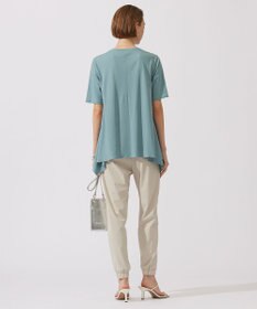 ICB L 【接触冷感・洗える】グレースジャージー デザインプルオーバー