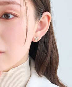 Phoebe 【痛くないシリーズ】パヴェビジューハートライトフィットイヤリング