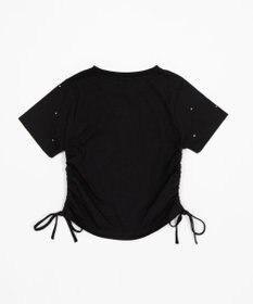 WEGO ビジューサイドドロストショートT