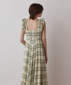 GRACE CONTINENTAL チェックサッカーワンピース