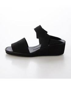 MODE ET JACOMO <D'ICI>ストレッチクロスウェッジサンダル