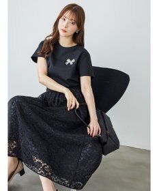 TOCCA 【美人百花掲載】BOW BIJOUX Tシャツ