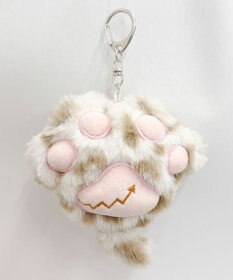 WEGO レオパードにくきゅうぬいぐるみキーホルダー