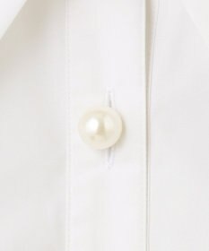 #Newans 【セレモニーにも】下から着られちゃう！尖り襟パフスリーブブラウス