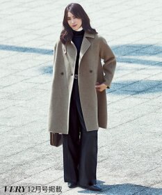 23区 【VERYベストアウター大賞「ロングアウター賞」受賞！/滝沢眞規子さん着用】 MANTECOPure リバー チェスターコート モカ系