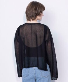 NAVE 【ReNAVE・洗える】シアーニット ロングスリーブ