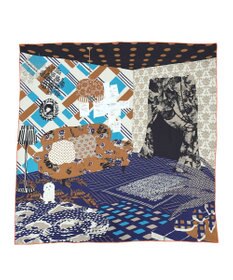 Marca 【the PORT by marca】ROOM 大判 シルクツイル スカーフ