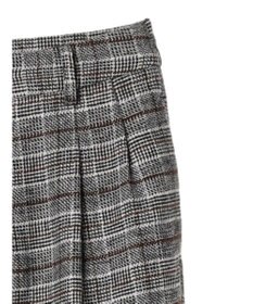 AMERICAN HOLIC ツイードタックワイドパンツ