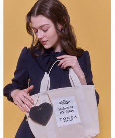 TOCCA 【八木アリサさん着用・ギフトにおすすめ！】WISH IN HEART CHARM POUCH チャームポーチ