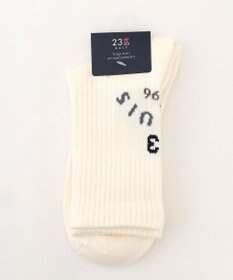 23区GOLF 【MEN】バックロゴ ハーフソックス