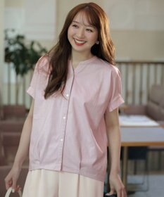 ANY SIS L 【美ライン大人T】裾タックゆる プルオーバー