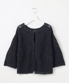 J.PRESS LADIES 【洗える】クロッシェ ニット