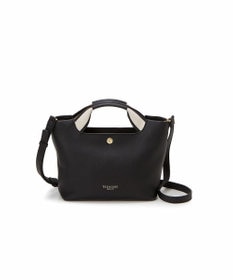 TOPKAPI 【TREASURE TOPKAPI】ソフトシュリンク テープハンドル ショルダー付きミニ トート バッグ