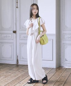 earth music&ecology ラッフルサロペット