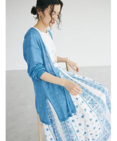 CRAFT STANDARD BOUTIQUE シアーニットトッパーカーディガン