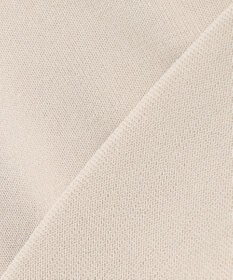 BEIGE， 【WEB限定・洗える】LECERF / 異素材ドッキングストレッチニット