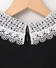 組曲 S 【先行予約・2WAY】レース襟フレンチテリー ワンピース