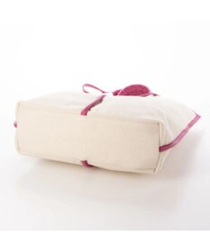 UNBILLION perche コットン×牛革付属トートバッグ L