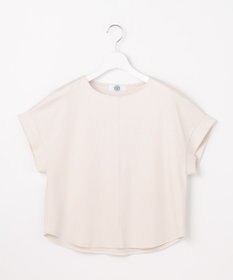 J.PRESS LADIES L 【2WAY】コットンスムース フレンチスリーブ カットソー