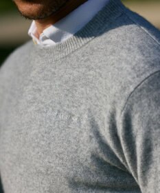 ZERO HALLIBURTON カシミヤ クルーネックニットトップス ZHG-M5A7 85122