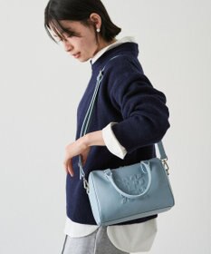 russet 《composition》レザー2WAYミニボストンバッグ(CE-1684)