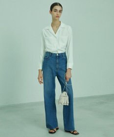 BEIGE， DANDELION / ギャザーフリルブラウス