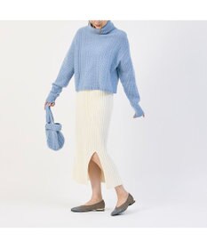 MODE ET JACOMO <noyau>ポインテッドトゥコンビデザインパンプス