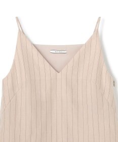 BEIGE， ERYTH / リネンストライプ キャミソール