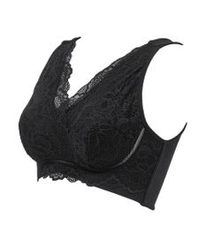 BRADELIS New York 【BRADELIS Me / ノンワイヤー・バストアップ】 カシュクールレーシィナイトブラ