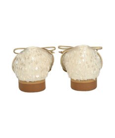 Bridget Birkin 【Bridget Birkin】ツイードスパンコールリボンパンプス