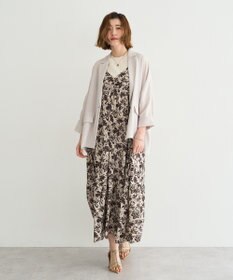 YECCA VECCA アートプリントキャミワンピース