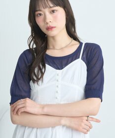 earth music&ecology ＳＥＴ２点シアーニットプルオーバー＋カーディガン