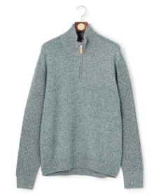 J.PRESS MEN ウール×カシミヤの上質素材【Cash Lamb's Wool】ハーフジップ ニット_25年モデル