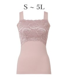 BRADELIS New York 【BRADELIS NewYork peace】ハッピーバストアップブラキャミソール25 ノンワイヤー 補整 ブラトップ カップ付き 補正下着