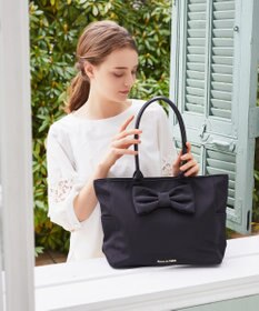Maison de FLEUR フロントリボンキャリーオンバッグ