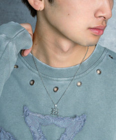 WEGO Mイニシャルネックレス