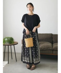 CRAFT STANDARD BOUTIQUE 【ＵＶカット】ギャザースリーブプルオーバー