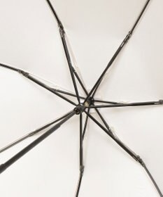 MOONBAT 【簡単開閉】ランバン オン ブルー (LANVIN en Bleu) リボン 花柄 折りたたみ傘 サテンプリント