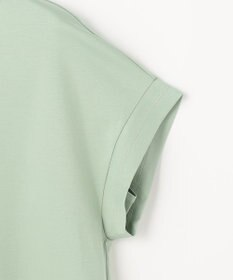 J.PRESS LADIES L 【2WAY】コットンスムース フレンチスリーブ カットソー